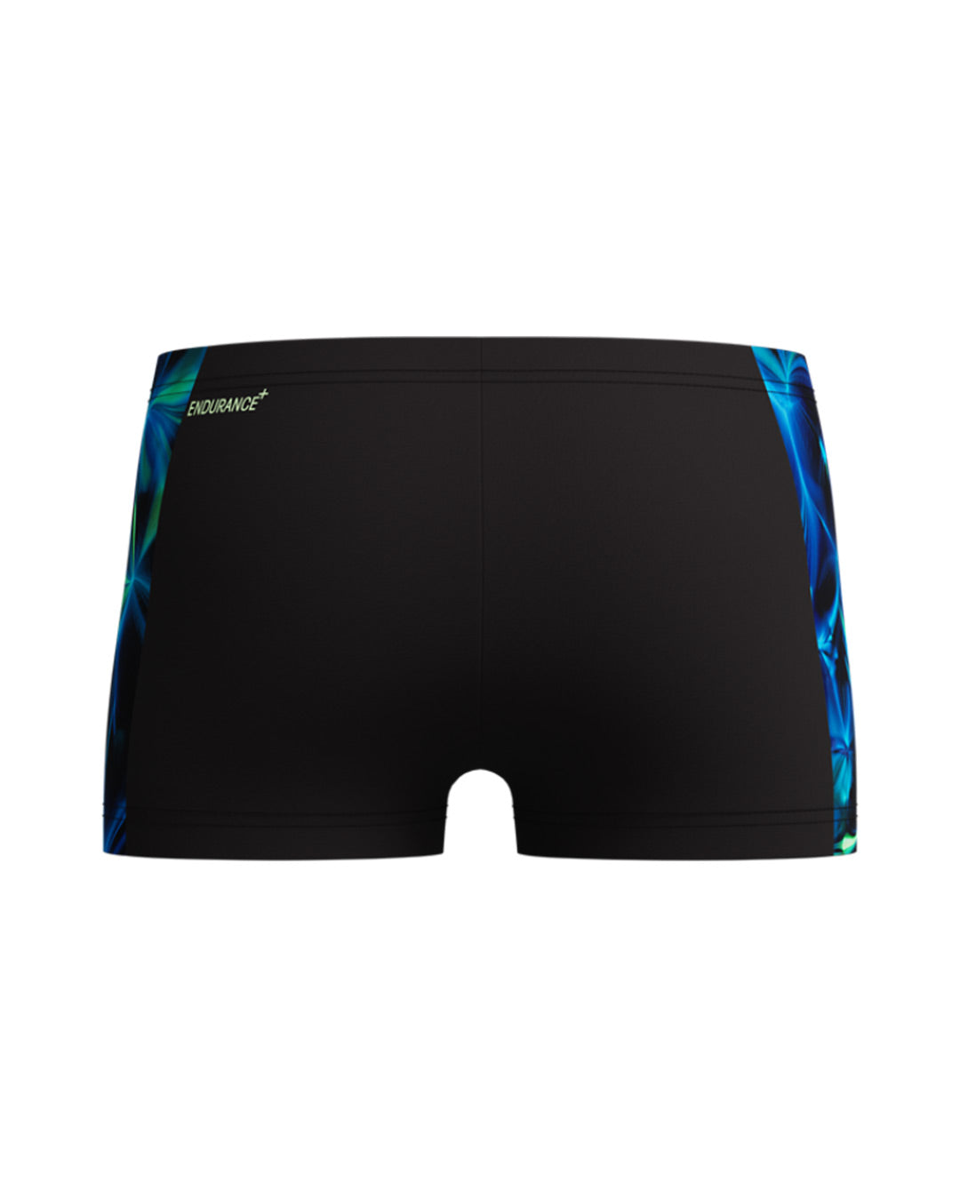 Speedo Junior's (M) Print Panel Aquashort - Black/Green