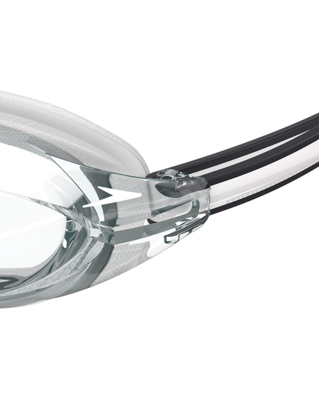 Speedo Unisex's Vanquisher 3.0 - Clear