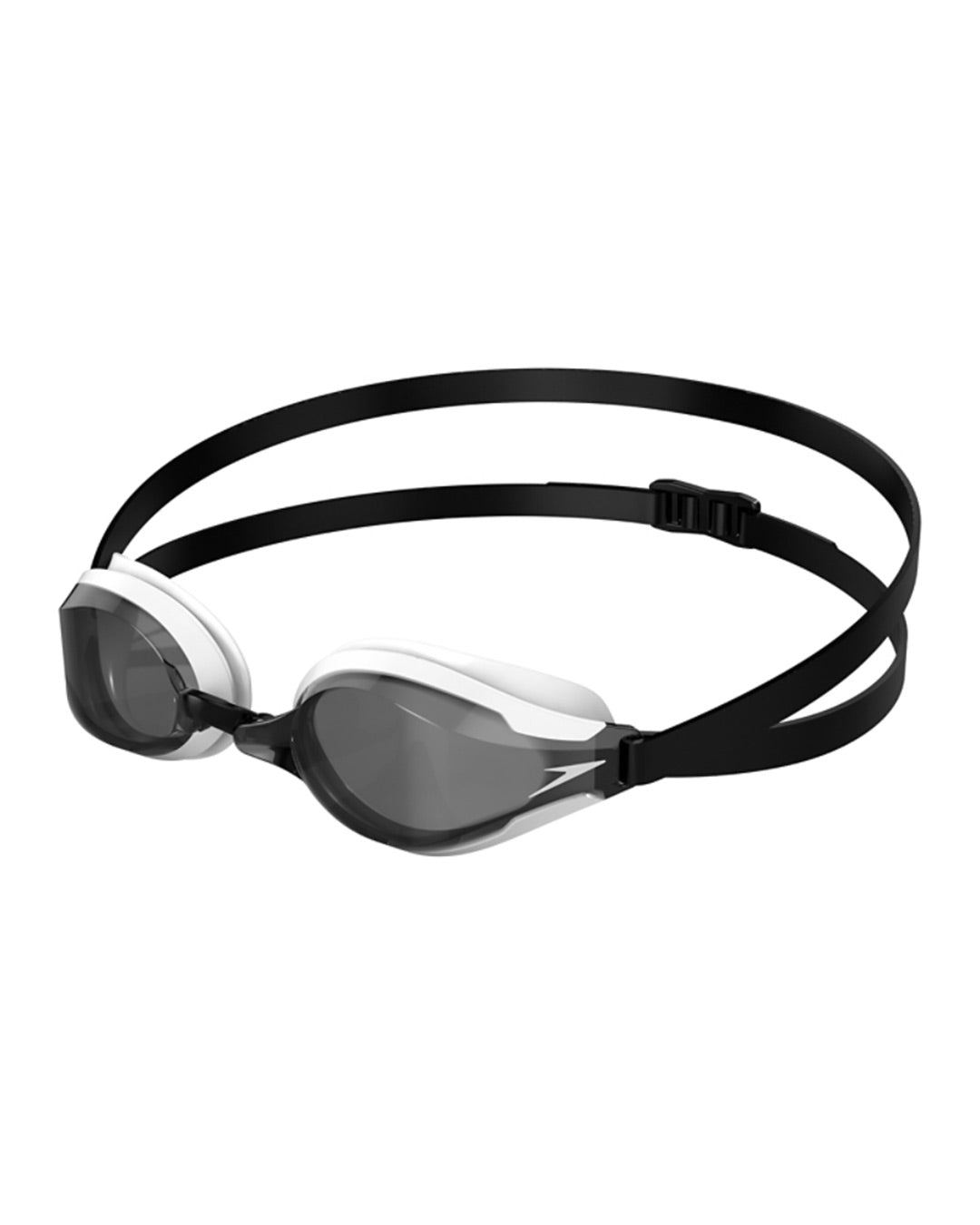Speedo Unisex's Fastskin Speed Socket 2.0 Goggles - Black/White/(Smoke)