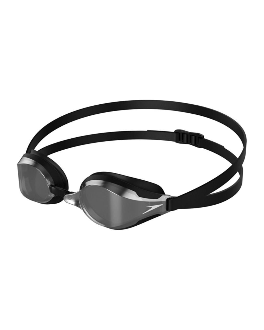 Speedo Unisex's Fastskin Speed Socket 2.0 Mirrored Goggles - Black/Silver/(Chrome)