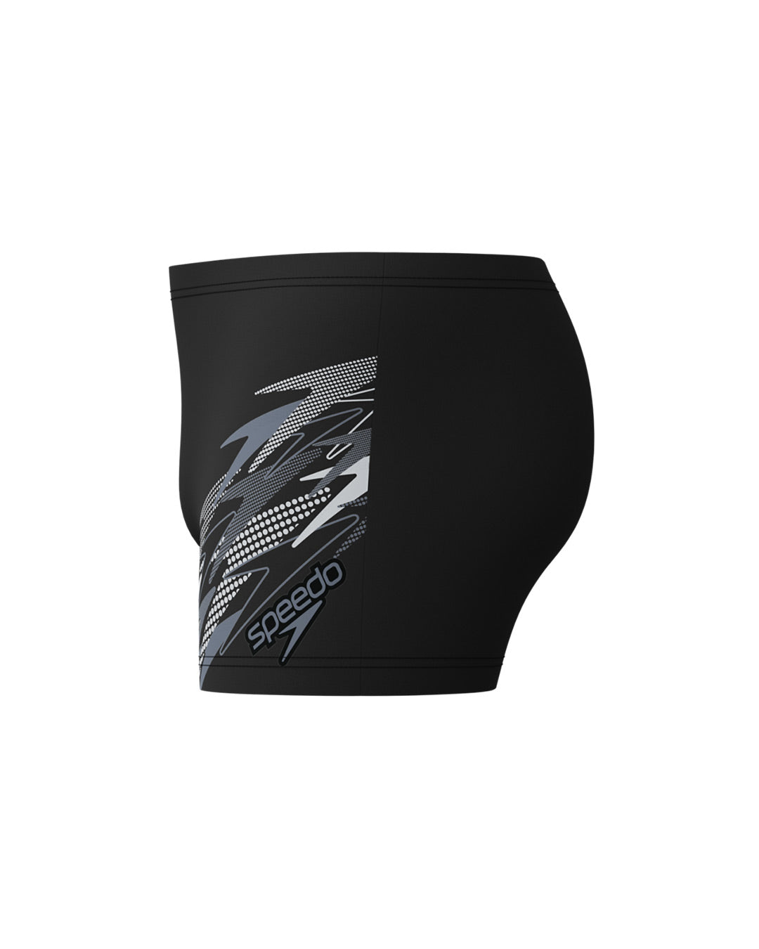 Speedo Men's Medley Logo Aquashort - Black/Grey