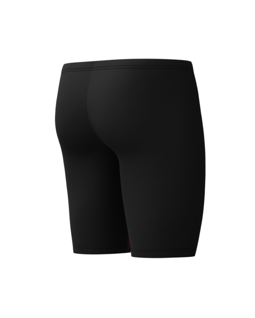 Speedo Men's Medley Logo Jammer - Black/Red