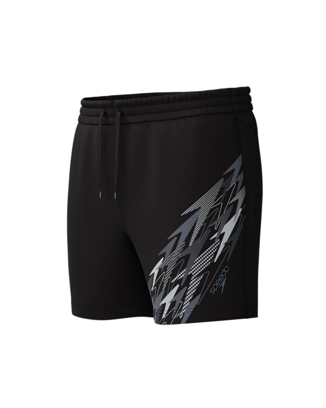 Speedo Men's Medley Logo Watershort 16inch - Black/Grey