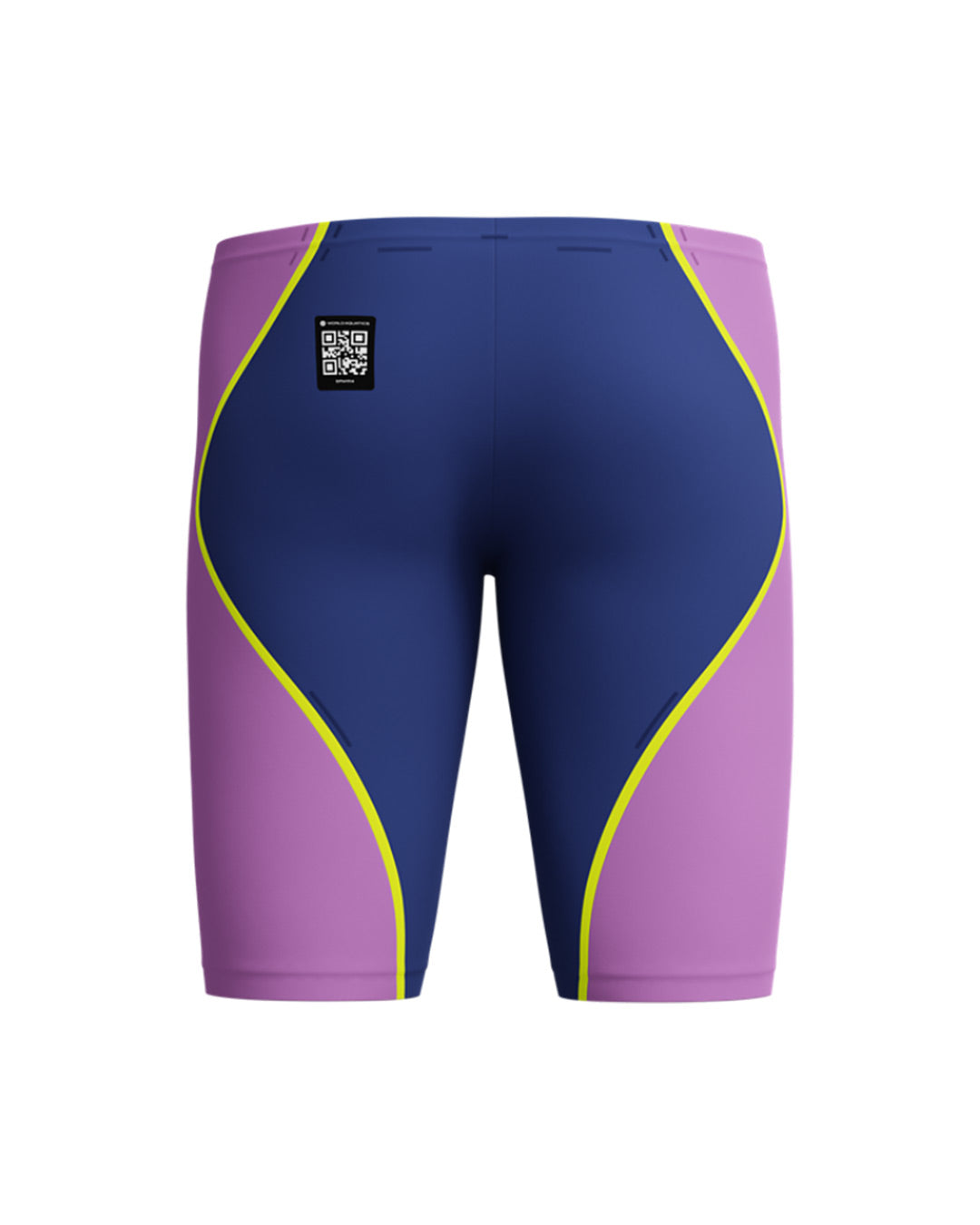Speedo Men's Fastskin LZR Pure Intent 2.0 Jammer - Navy/Purple Marble