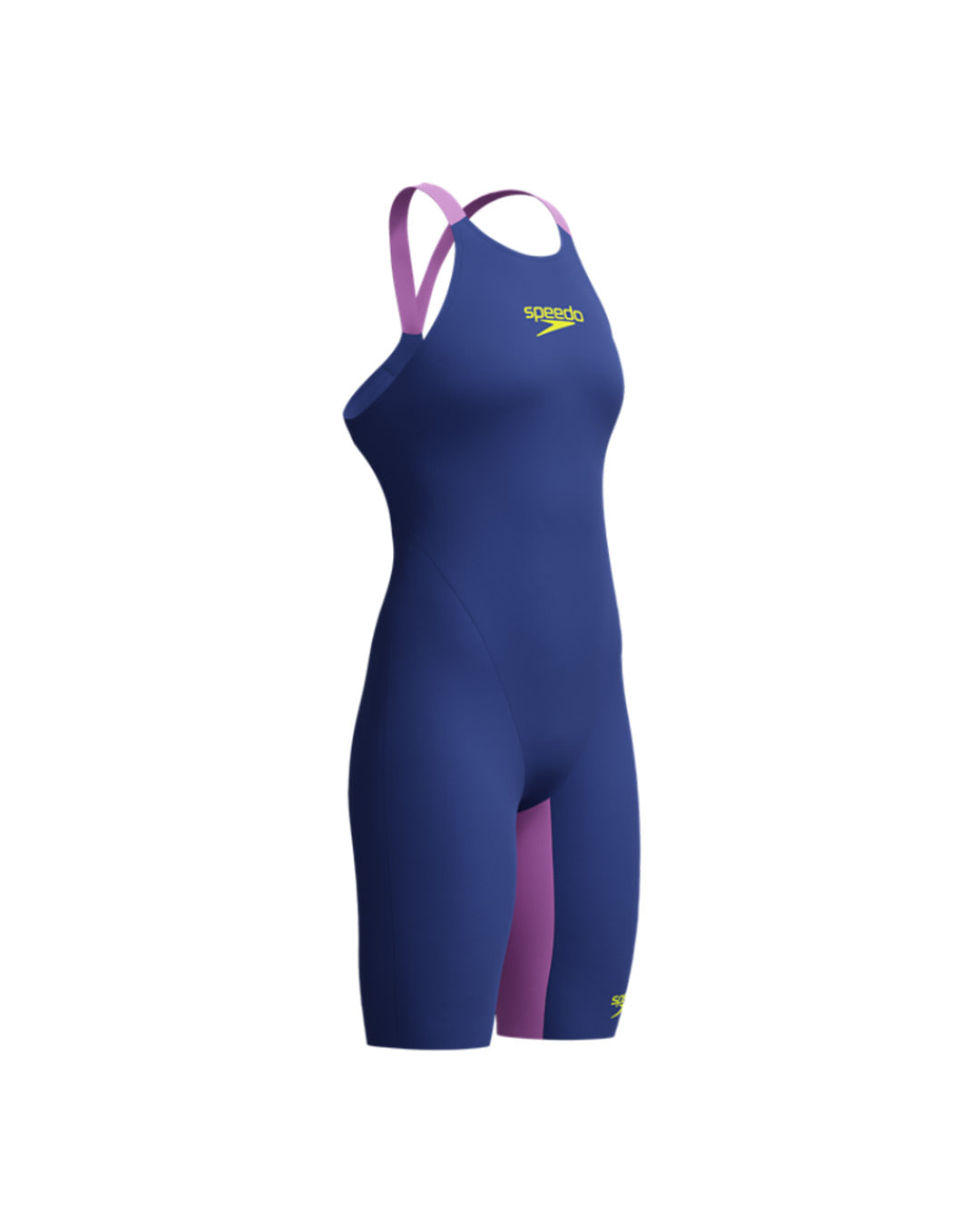 Speedo Women's Fastskin LZR Pure Valor 2.0 OPBK KSKN - Navy/Purple Marble