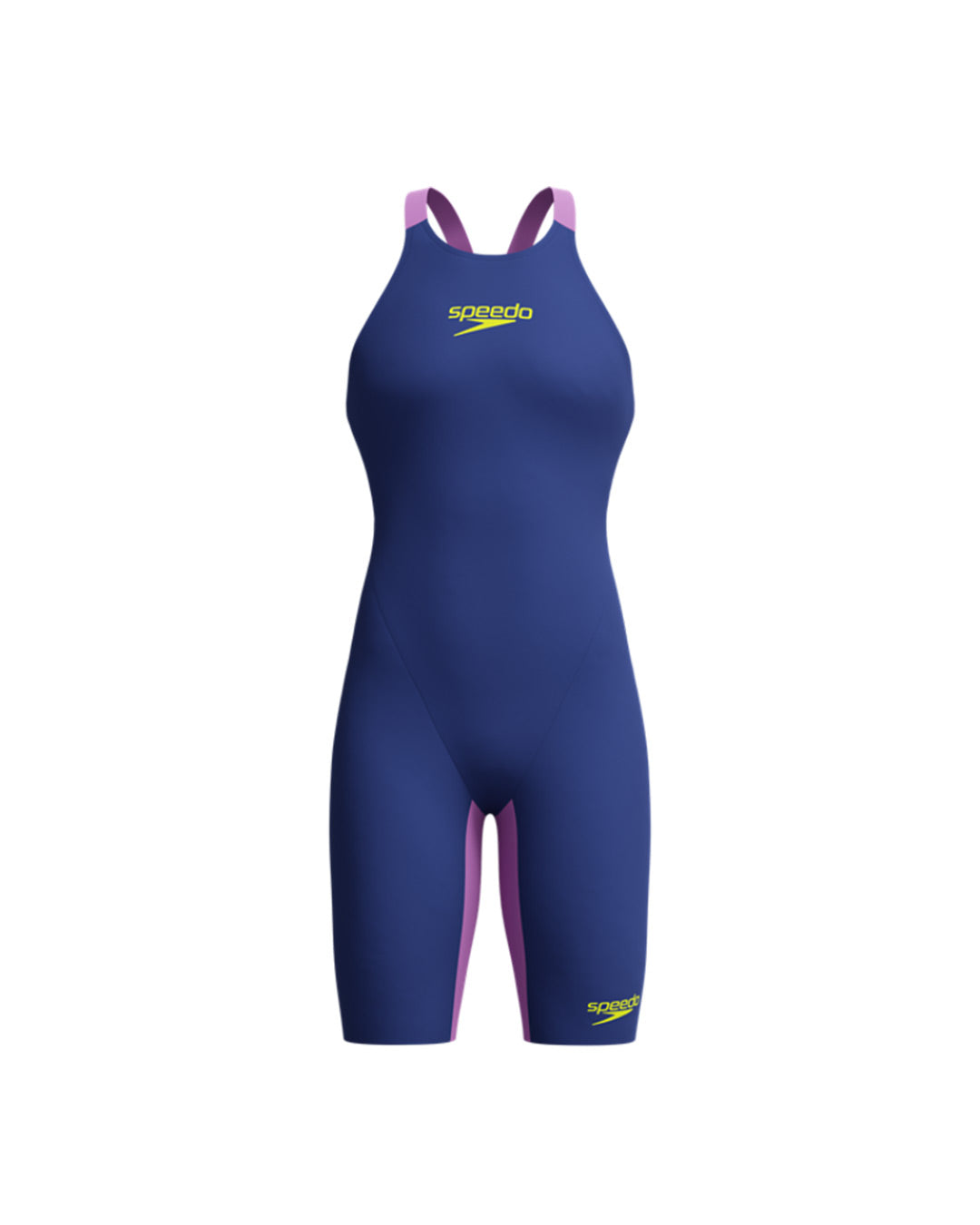 Speedo Women's Fastskin LZR Pure Valor 2.0 OPBK KSKN - Navy/Purple Marble