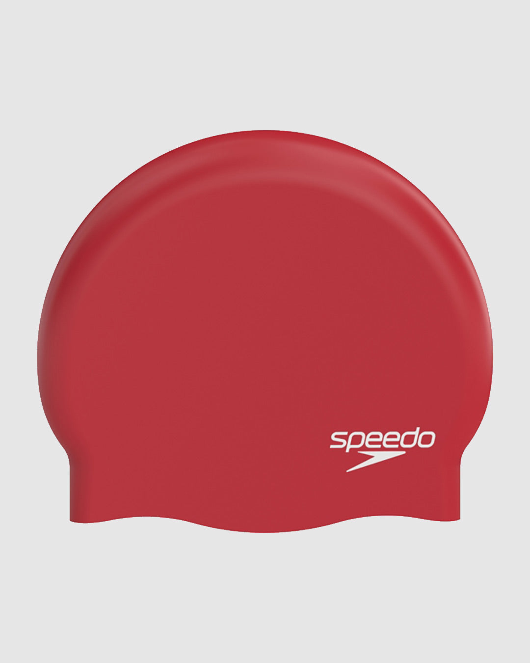 Speedo Unisex's Silicone Cap - Red