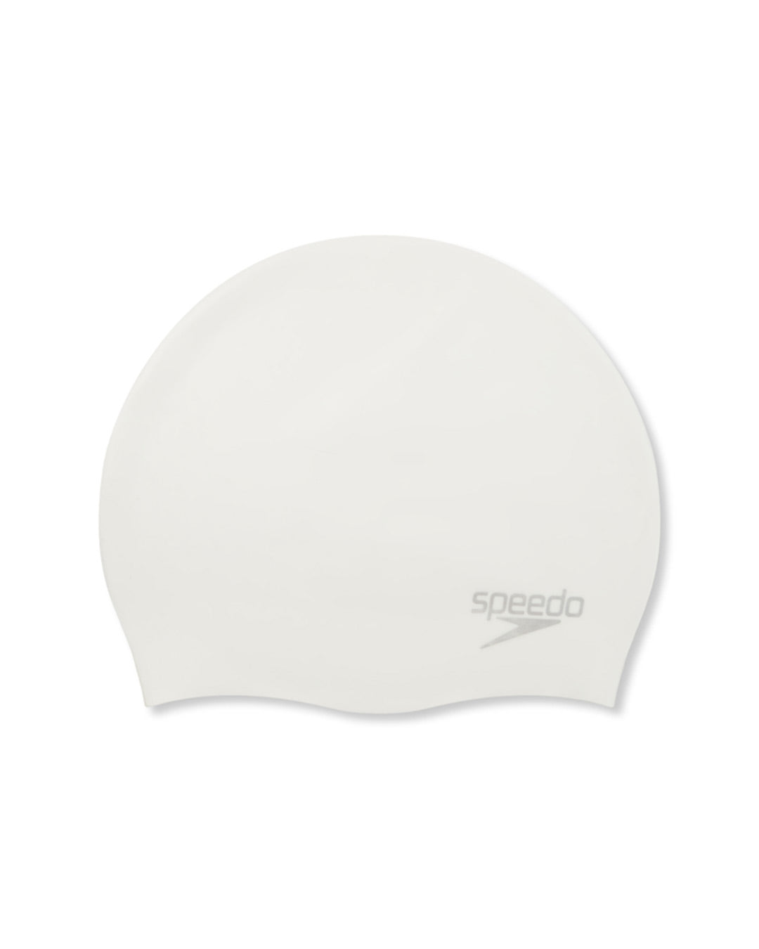 Speedo Unisex's Moulded Silicone Cap - White