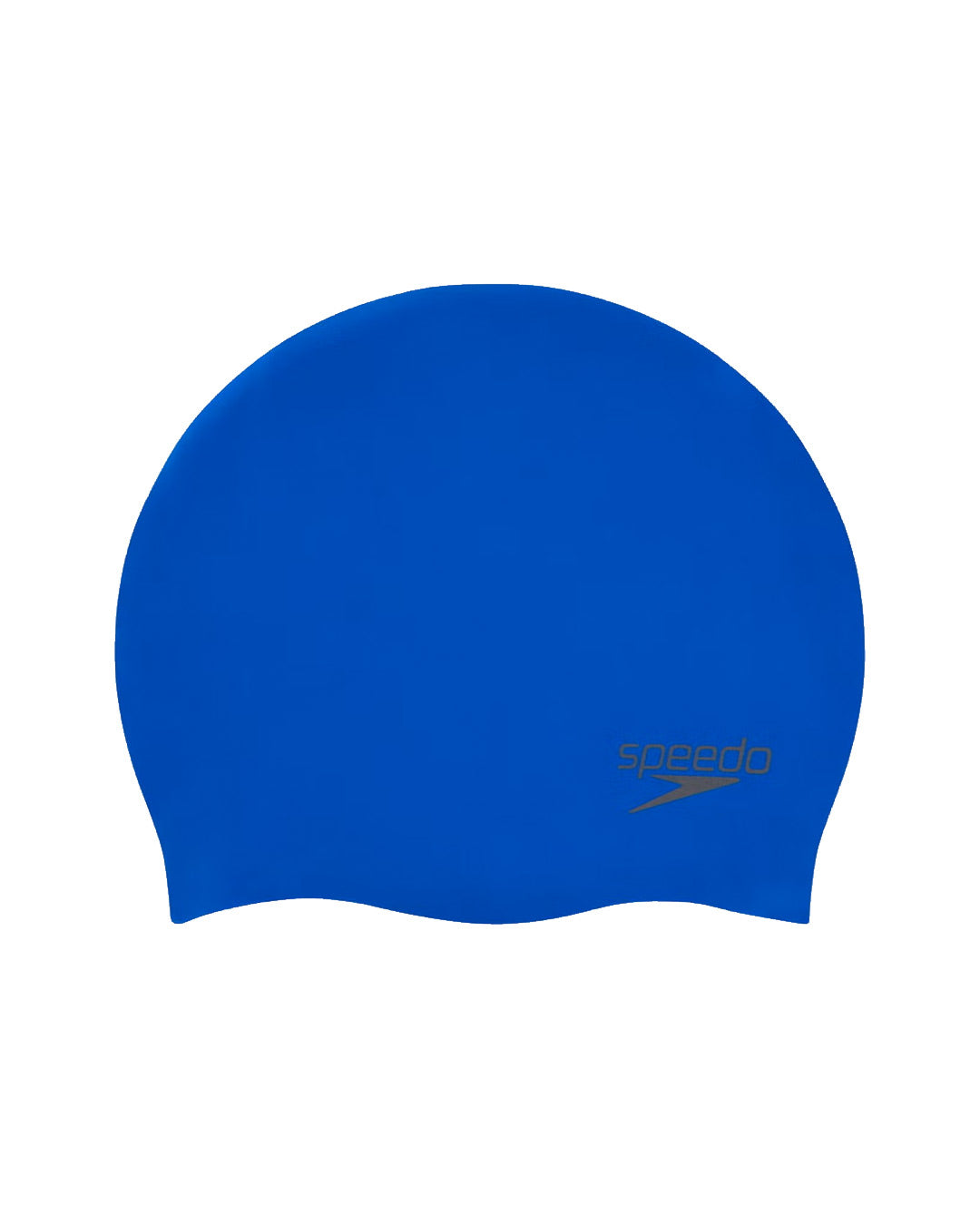 Speedo Unisex's Moulded Silicone Cap - Blue