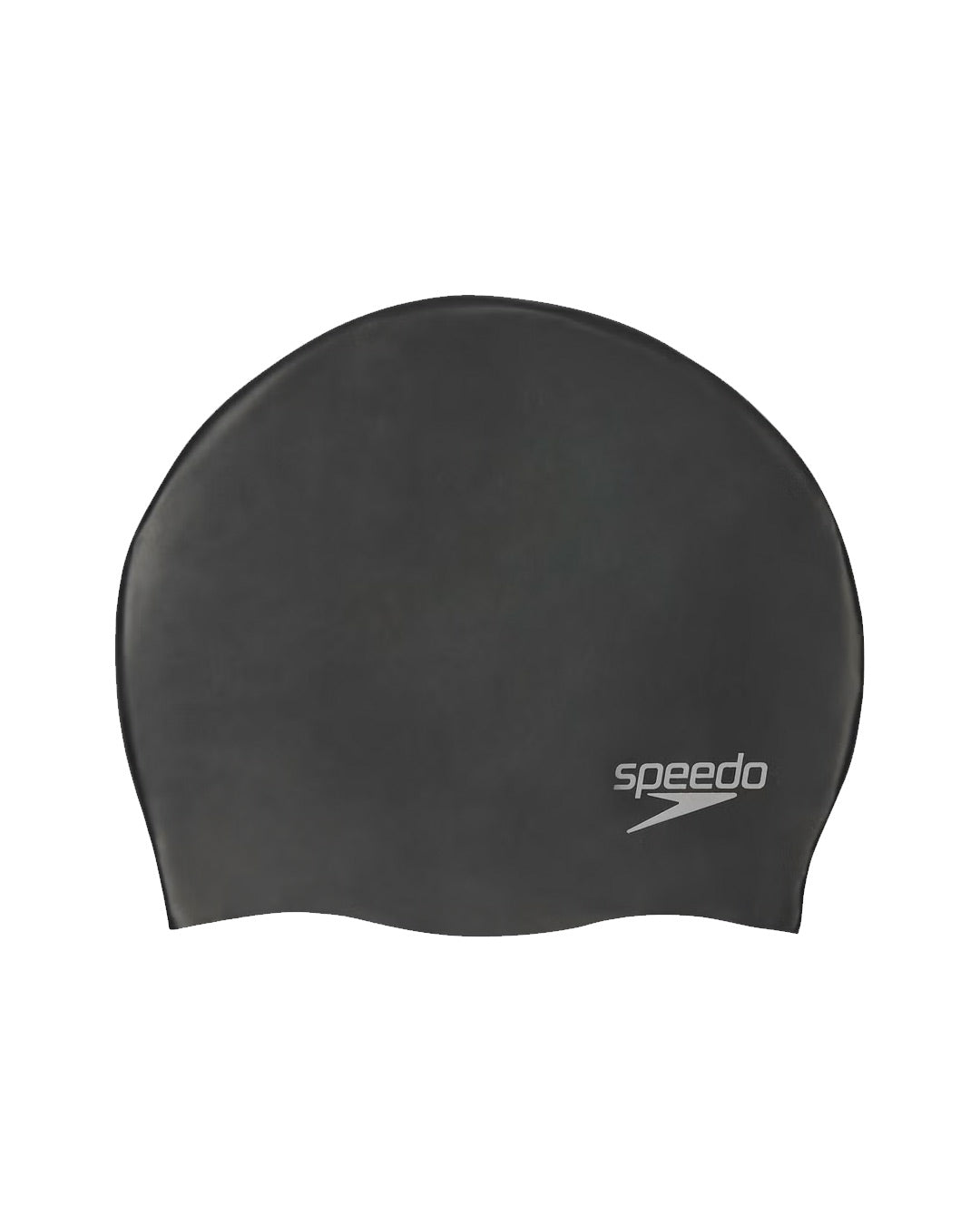 Speedo Unisex's Moulded Silicone Cap - Black