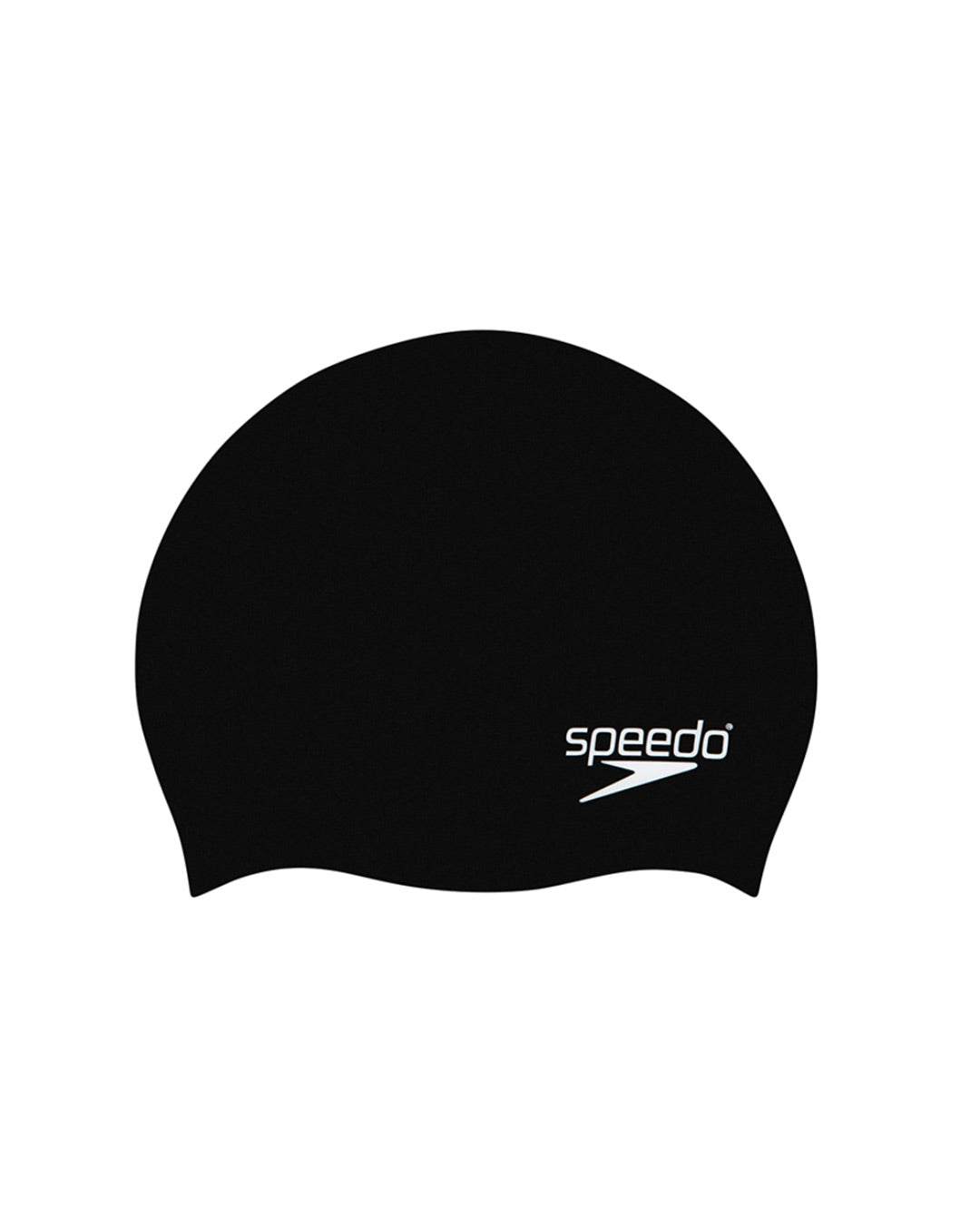 Speedo Junior's Moulded Silicone Cap - Black