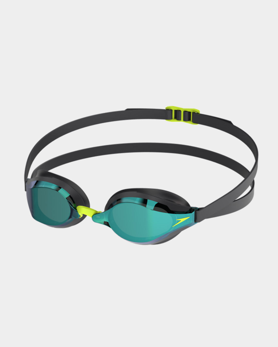 Speedo Unisex's Fastskin Speed Socket 2.0 Mirror - Black/Smoke/Emerald Mirror