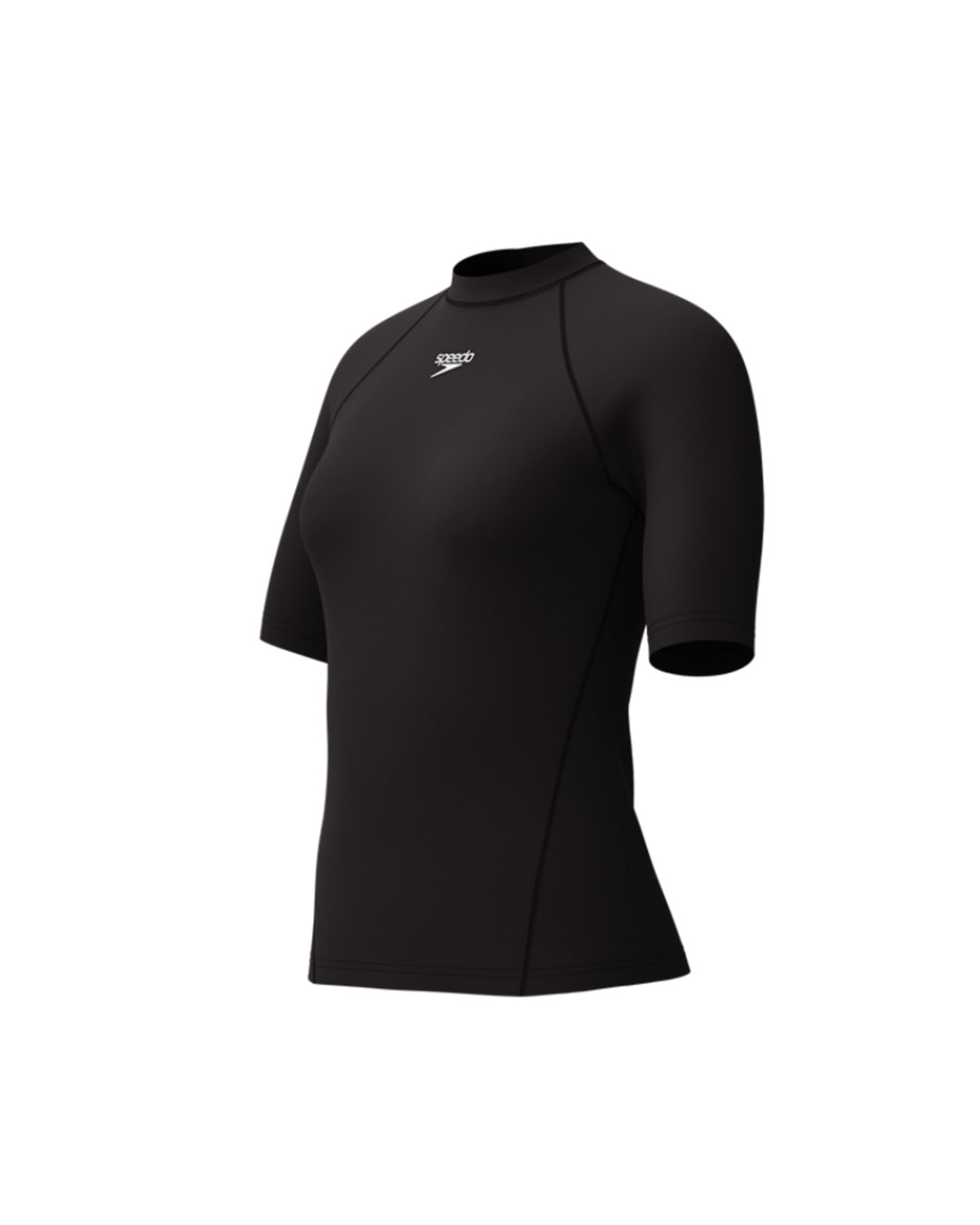 Speedo Women's Endurance+ S/S Rash Guard - Black
