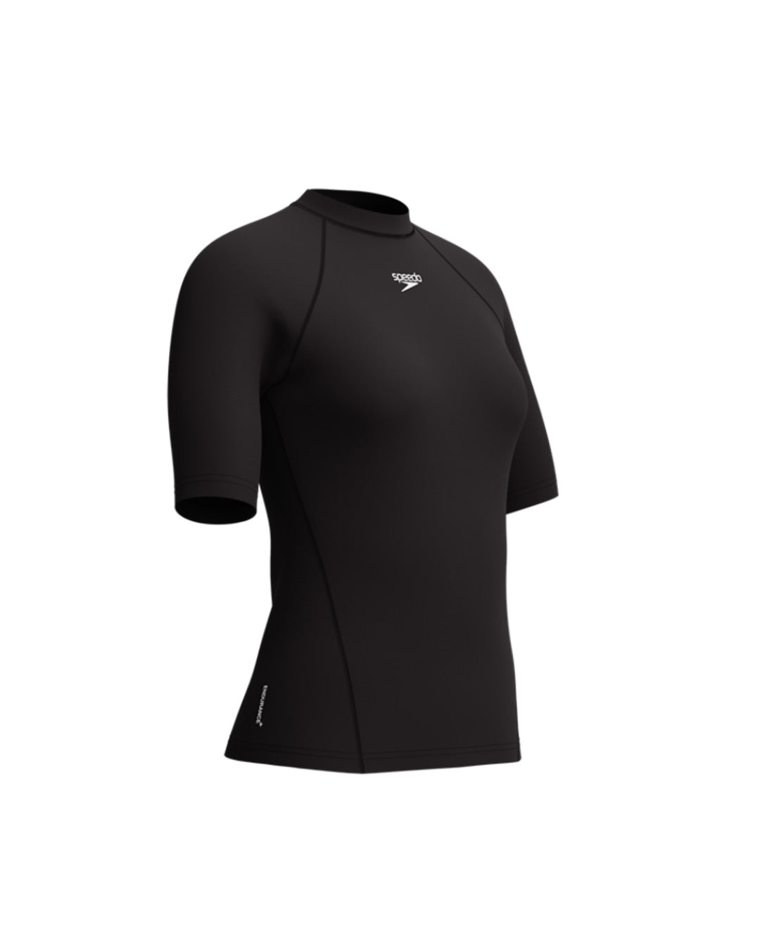 Speedo Women's Endurance+ S/S Rash Guard - Black