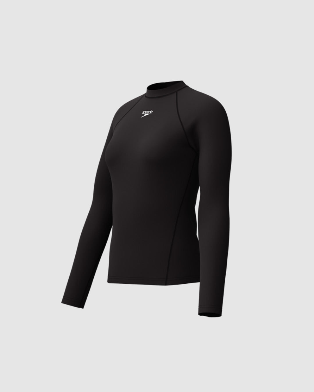 Speedo Women's Endurance+ L/S Rash Guard - Black