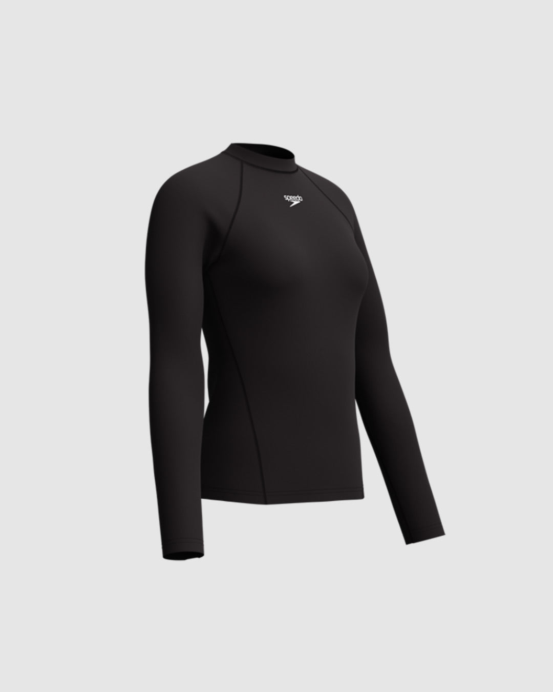 Speedo Women's Endurance+ L/S Rash Guard - Black