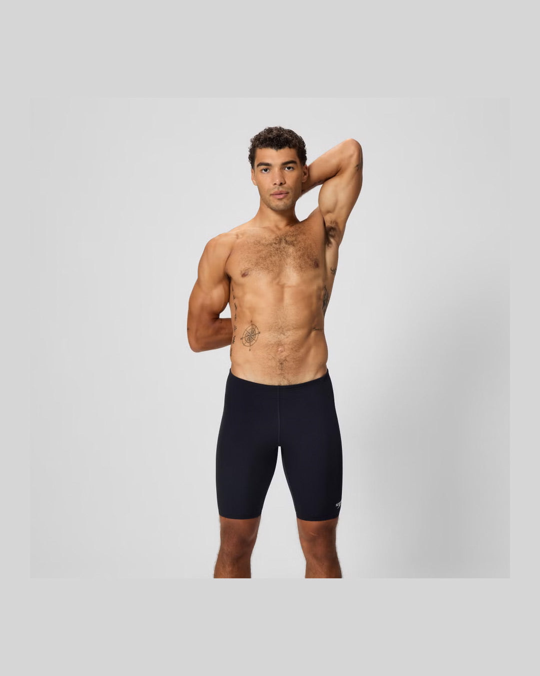 Speedo Men's Endurance+ Logo Jammer - Black