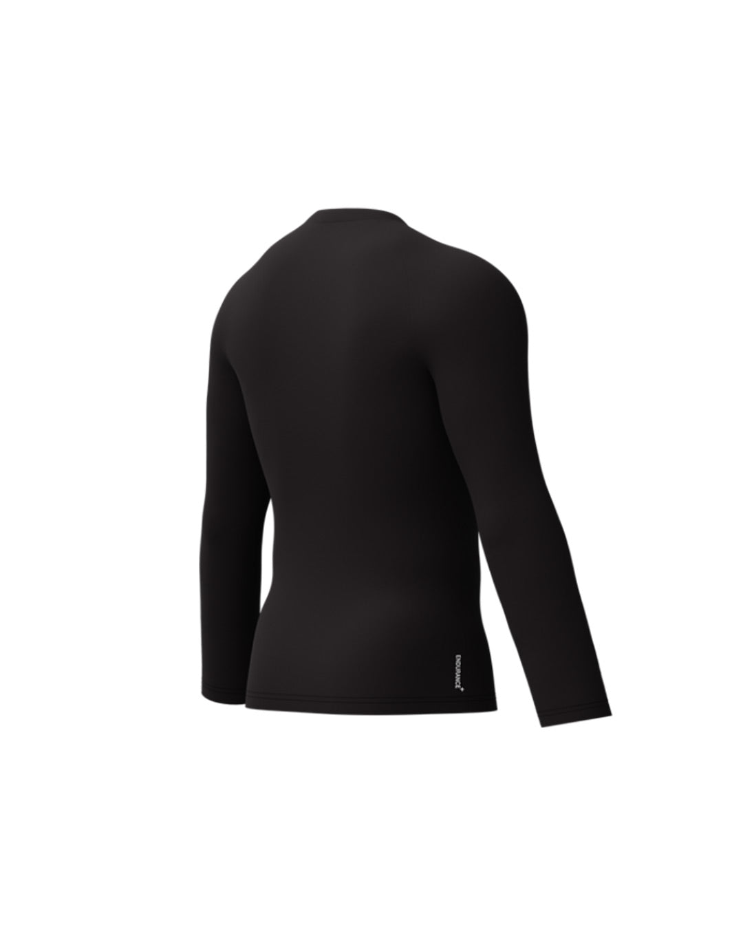 Speedo Men's Endurance+ L/S Classic Logo Rash Guard - Black