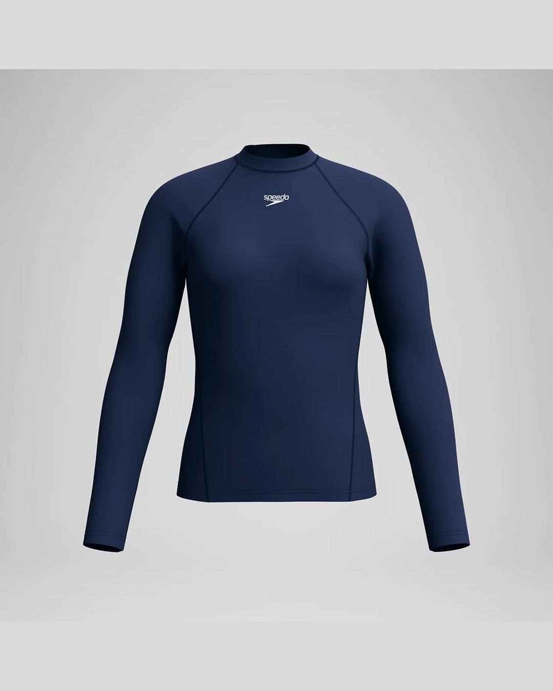 Speedo Women's Endurance+ L/S Rash Guard (AsiaFit) - Navy