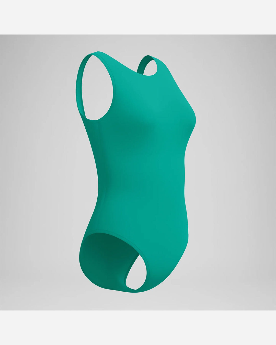 Speedo Women's Solid High Neck One Piece (AsiaFit) - Green