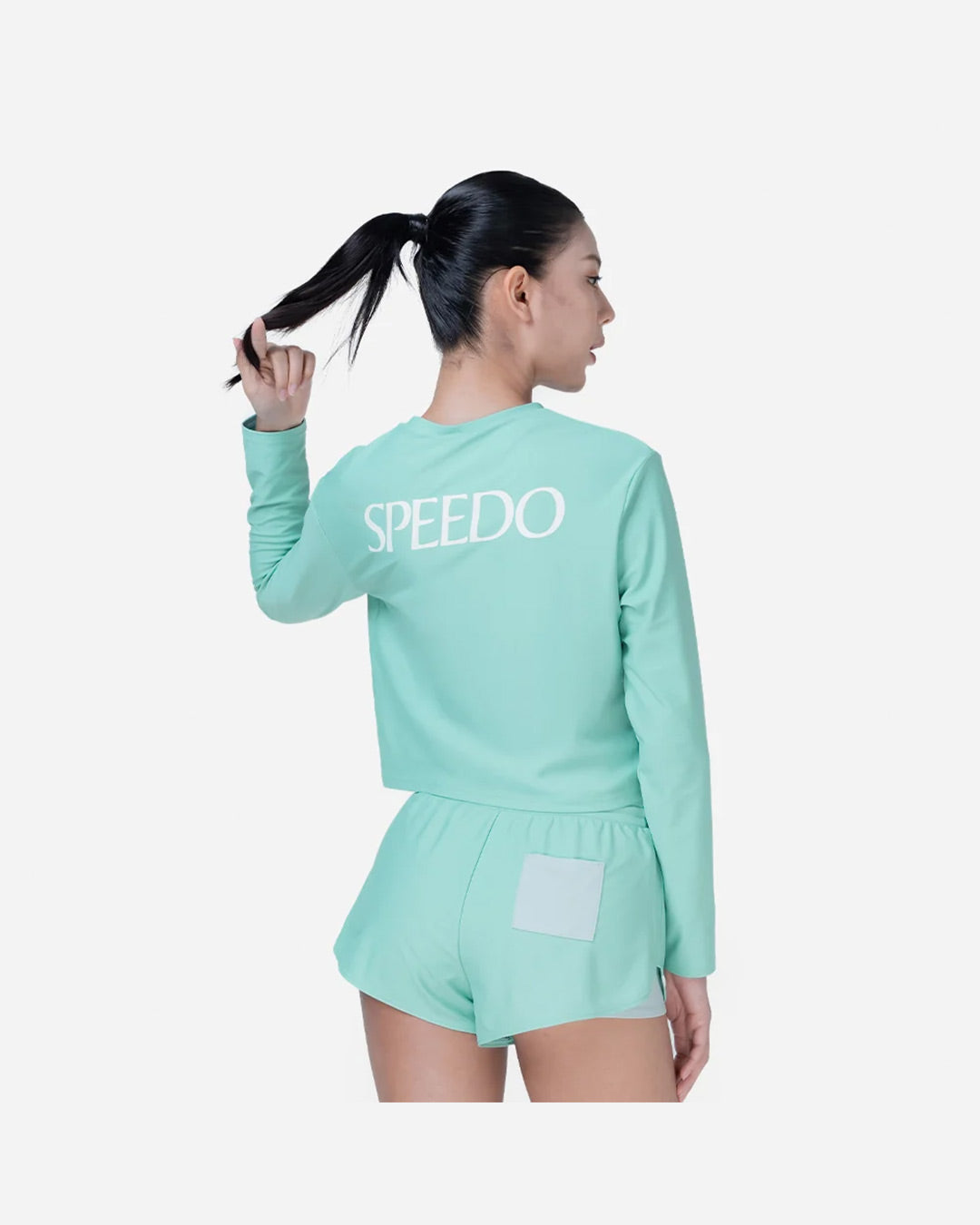Speedo Women's Sun Protection Rashguards - Green