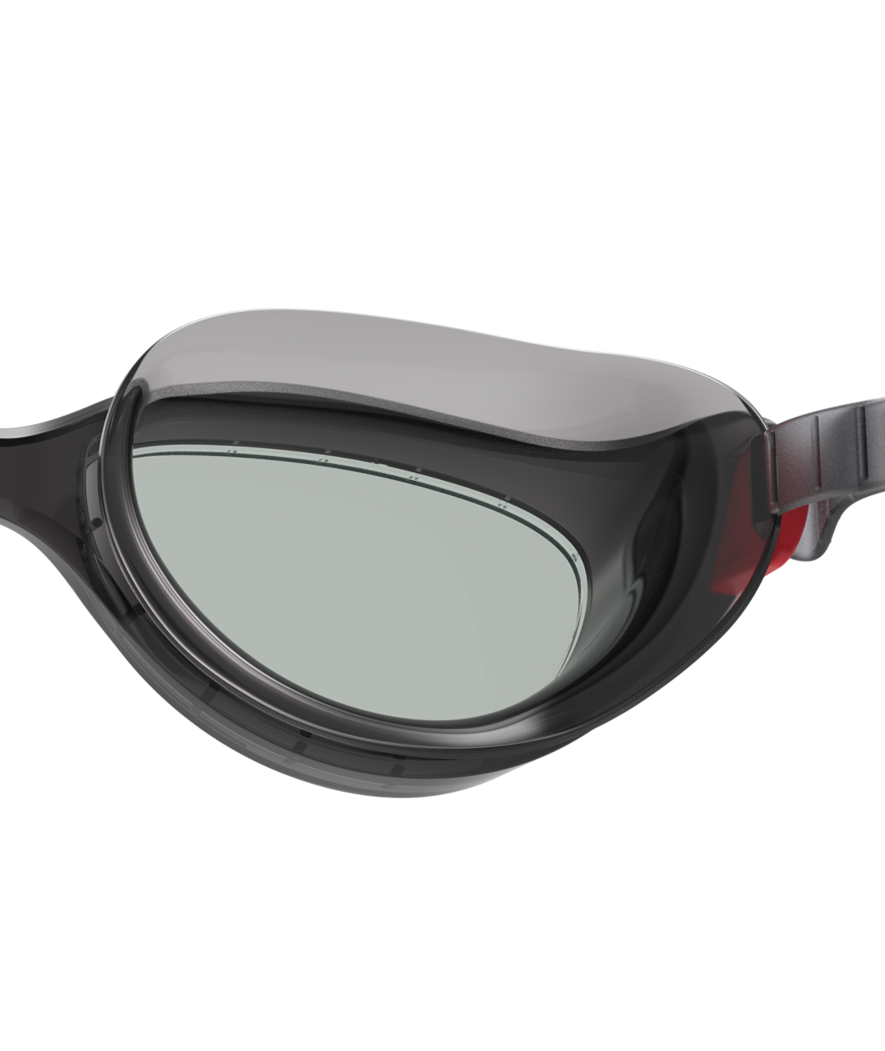 Speedo Unisex's Futura Hydrospex Goggles - Black/Clear