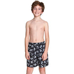 ZOGGS Boy's Printed 15 inch Shorts - Shark Shiver Print