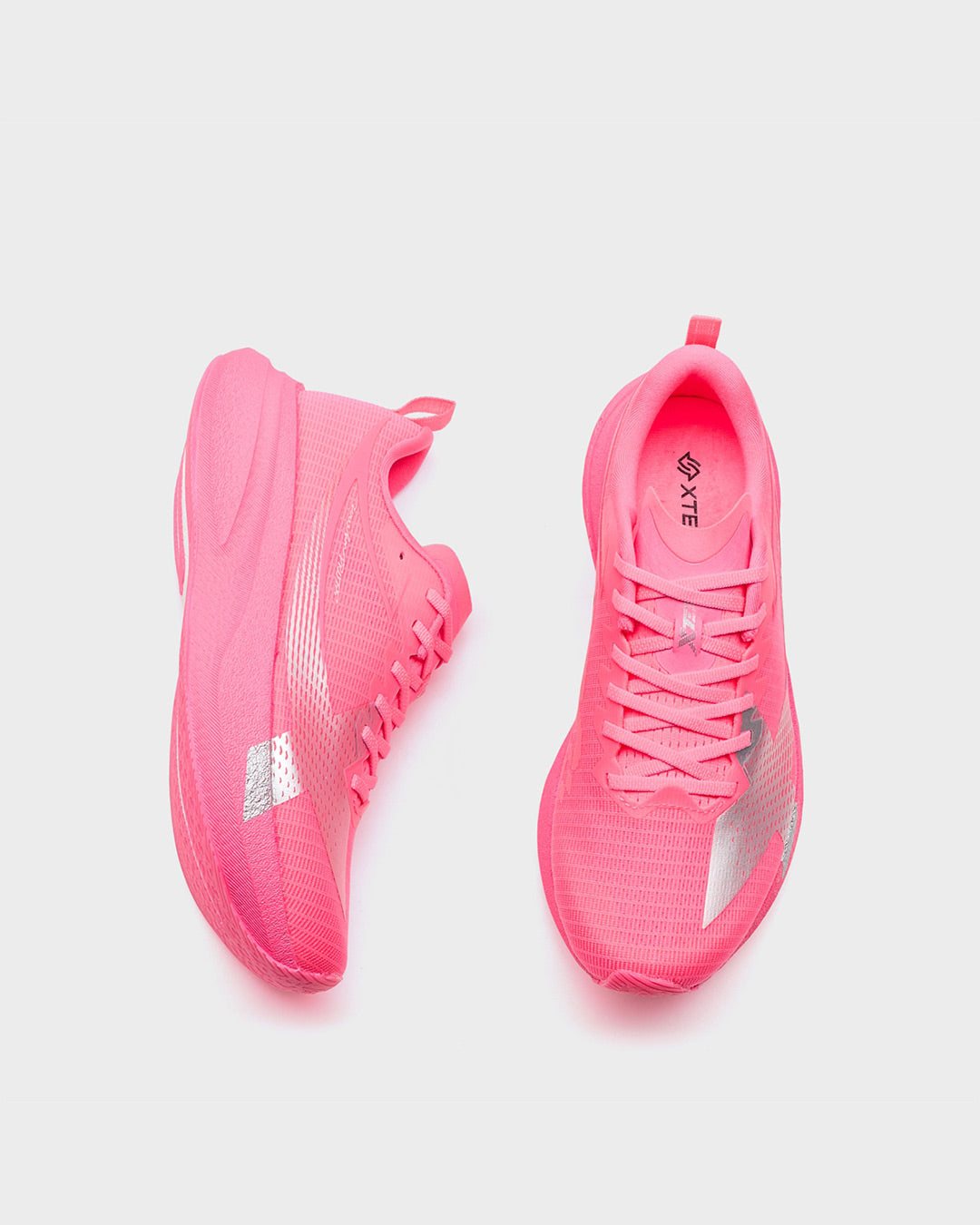 Xtep Women's 2000km 5.0 Pro - Digital Pink/Silver