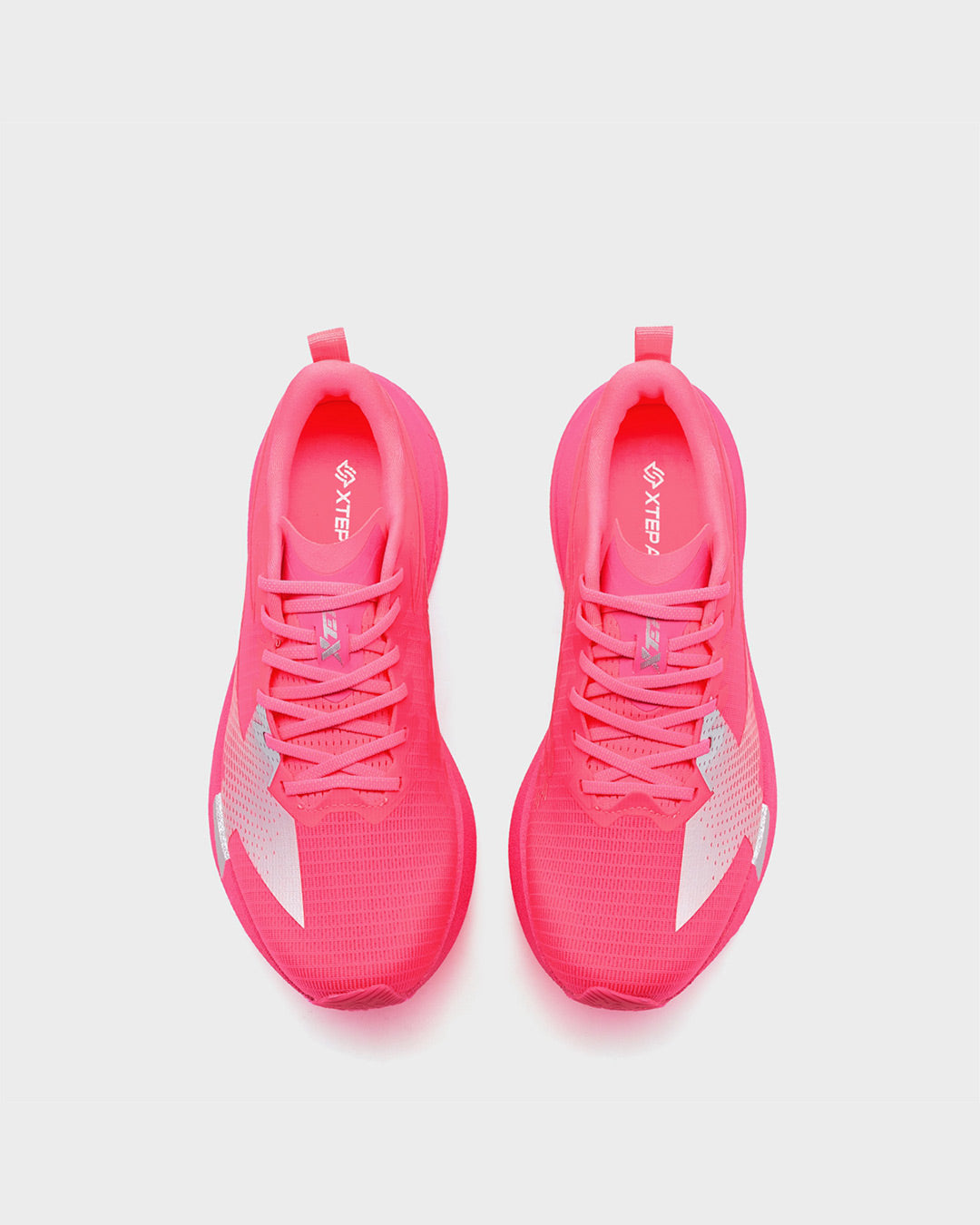 Xtep Men's 2000km 5.0 Pro - Digital Pink/Silver