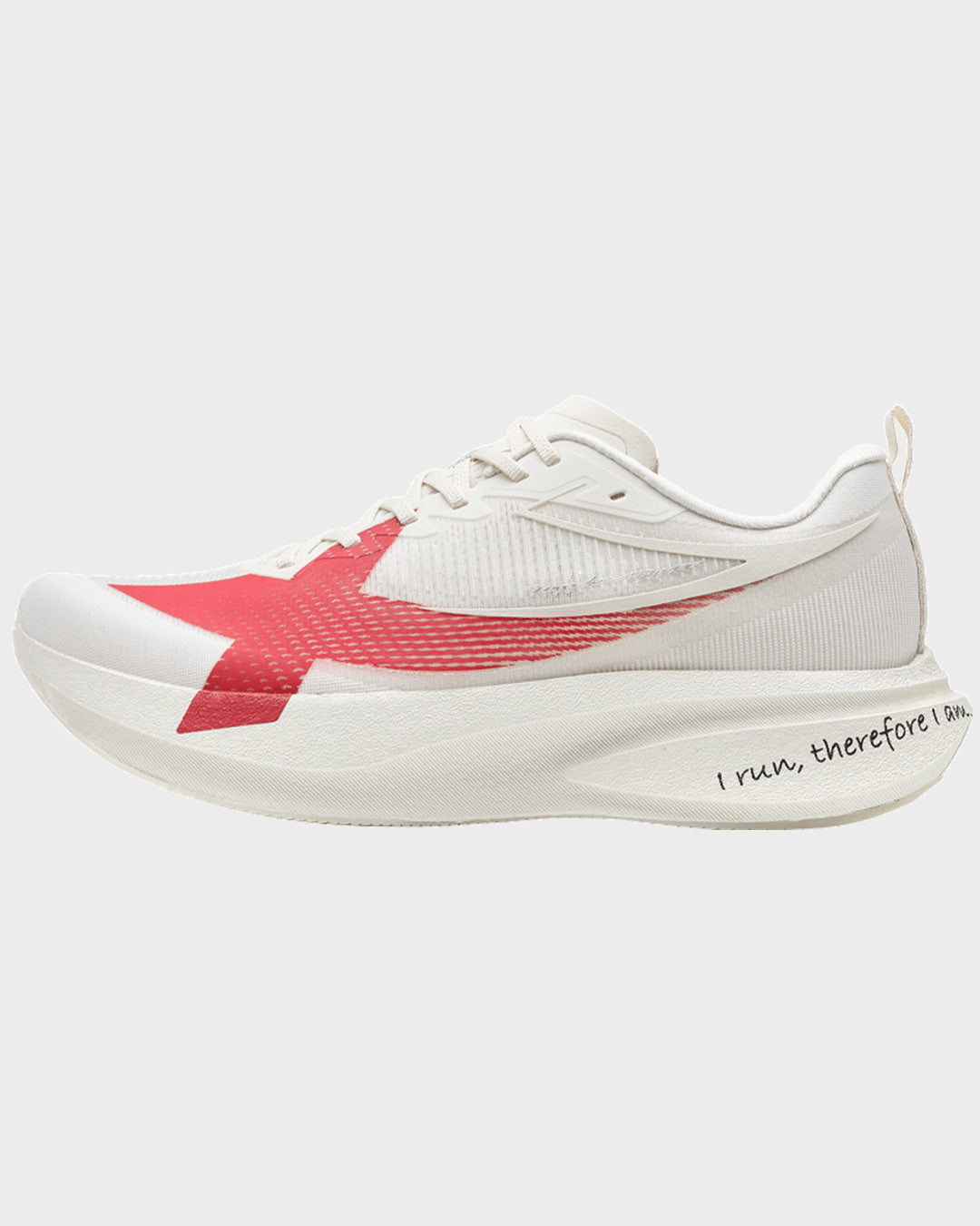 Xtep Men's 2000km 5.0 Pro - Alabaster/New Cherry Red