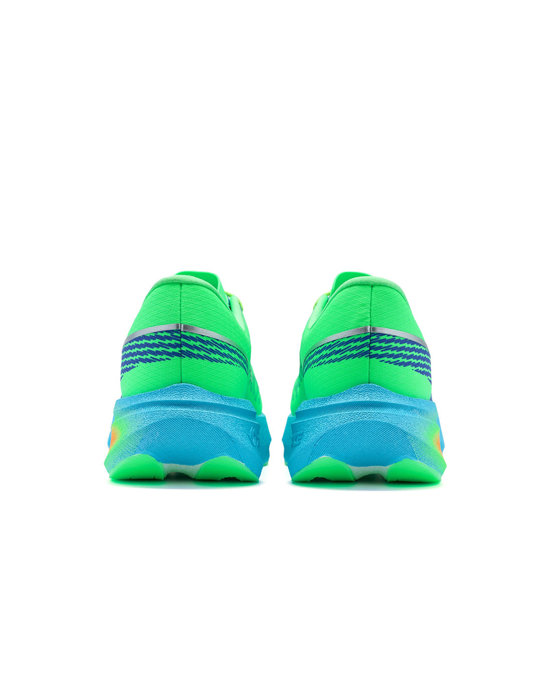 Xtep Men's 2000km 5.5 PRO - Fluorescence Fruit Green/Lyons Blue