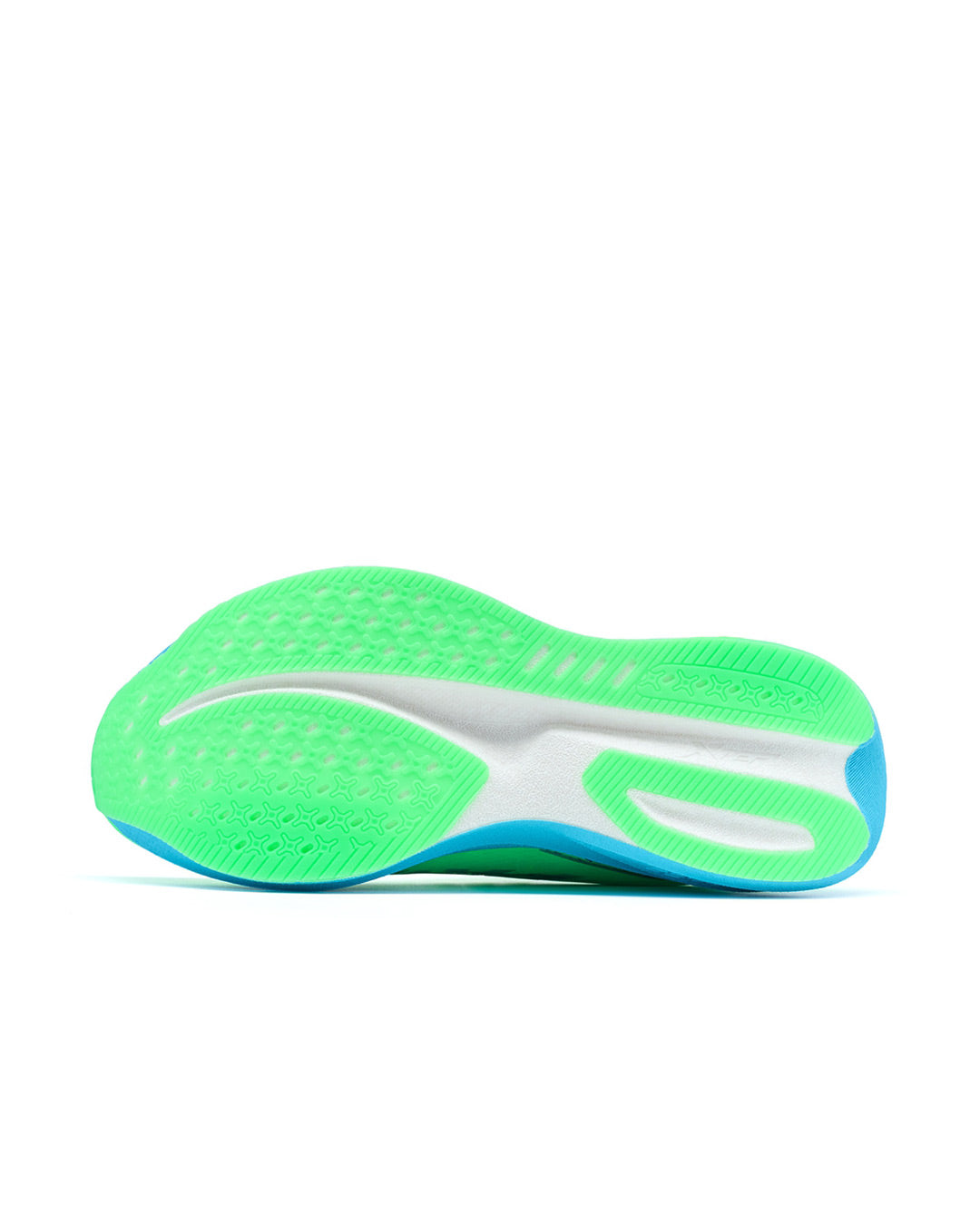 Xtep Men's 2000km 5.5 PRO - Fluorescence Fruit Green/Lyons Blue