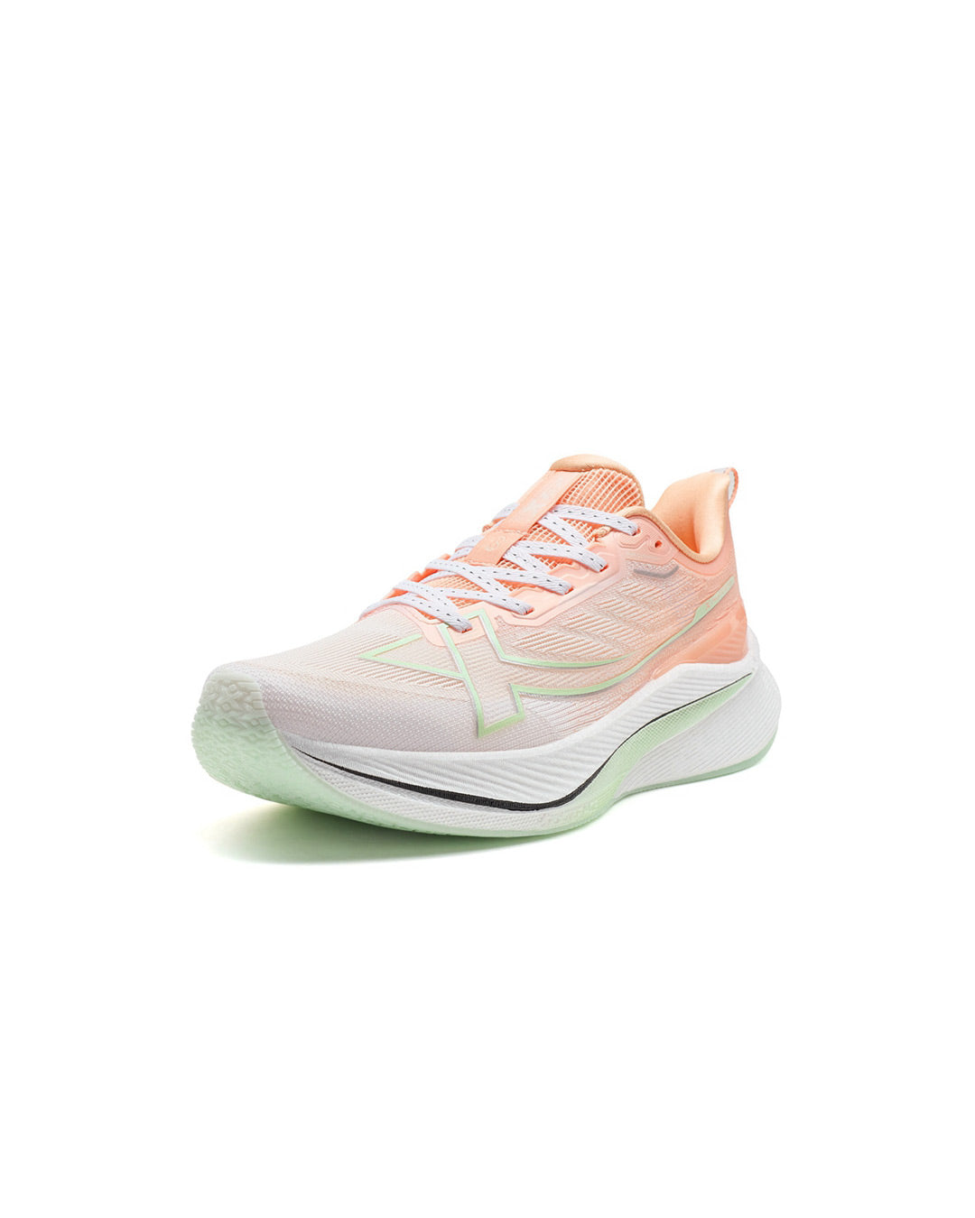 Xtep Women's 2000km 3.0 - Classic White/Pink Orange02/Light Fruit