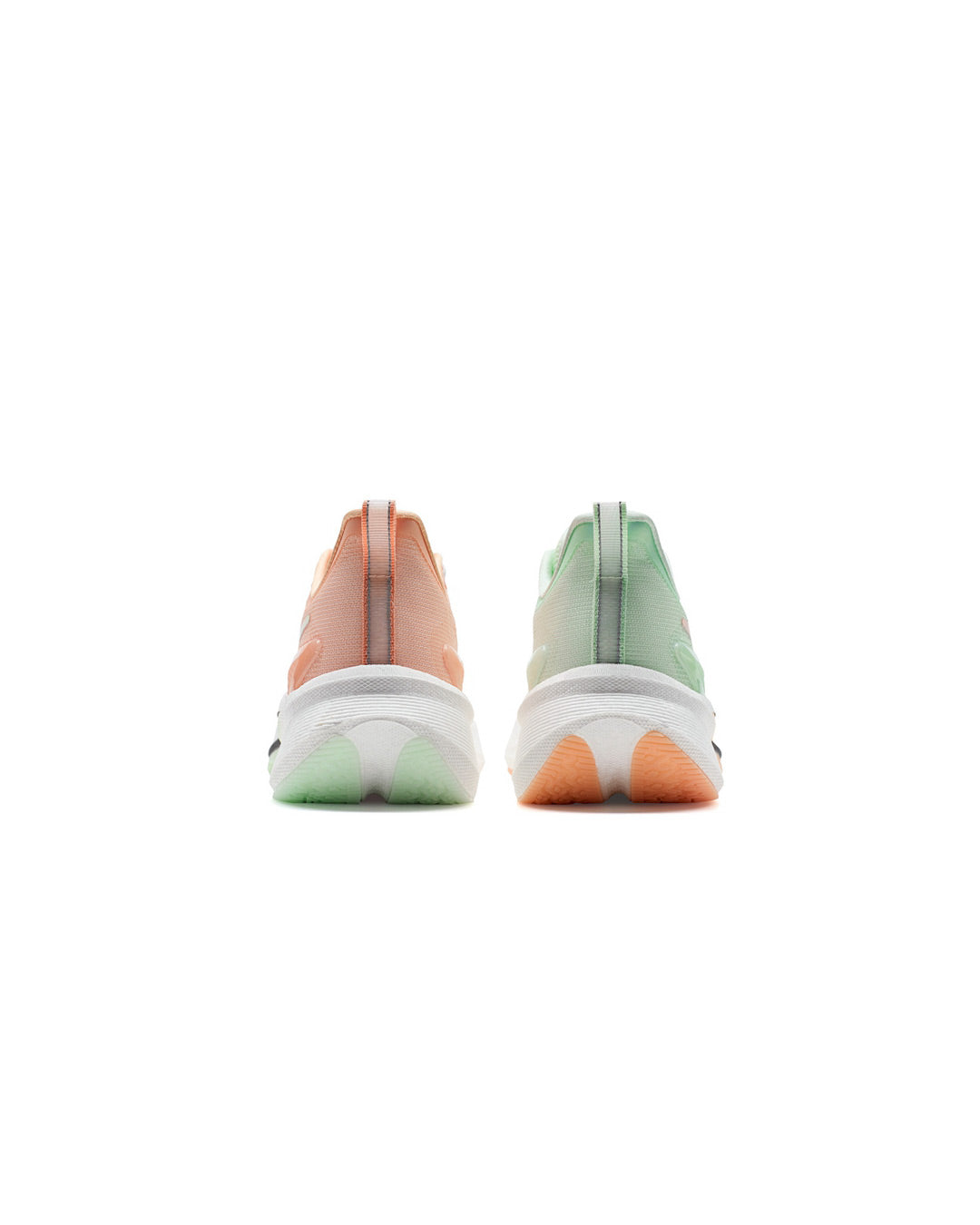 Xtep Women's 2000km 3.0 - Classic White/Pink Orange02/Light Fruit Green