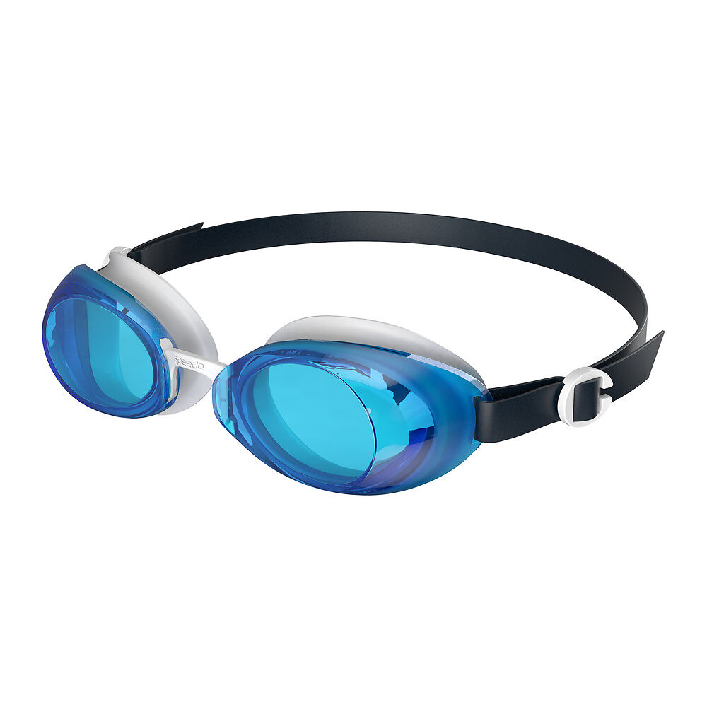 Speedo Unisex's Jet 2.0 Goggles - Bondi Blue/White/Tr