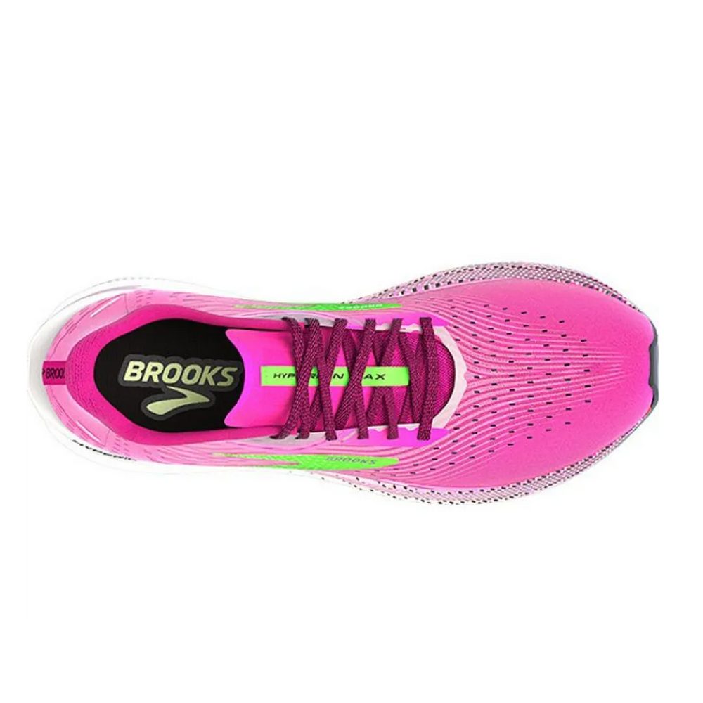 Brooks Women's Hyperion Max - Pink Glo/Green/Black