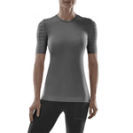 CEP Women's Run Ultralight Shirt Short Sleeve - Grey