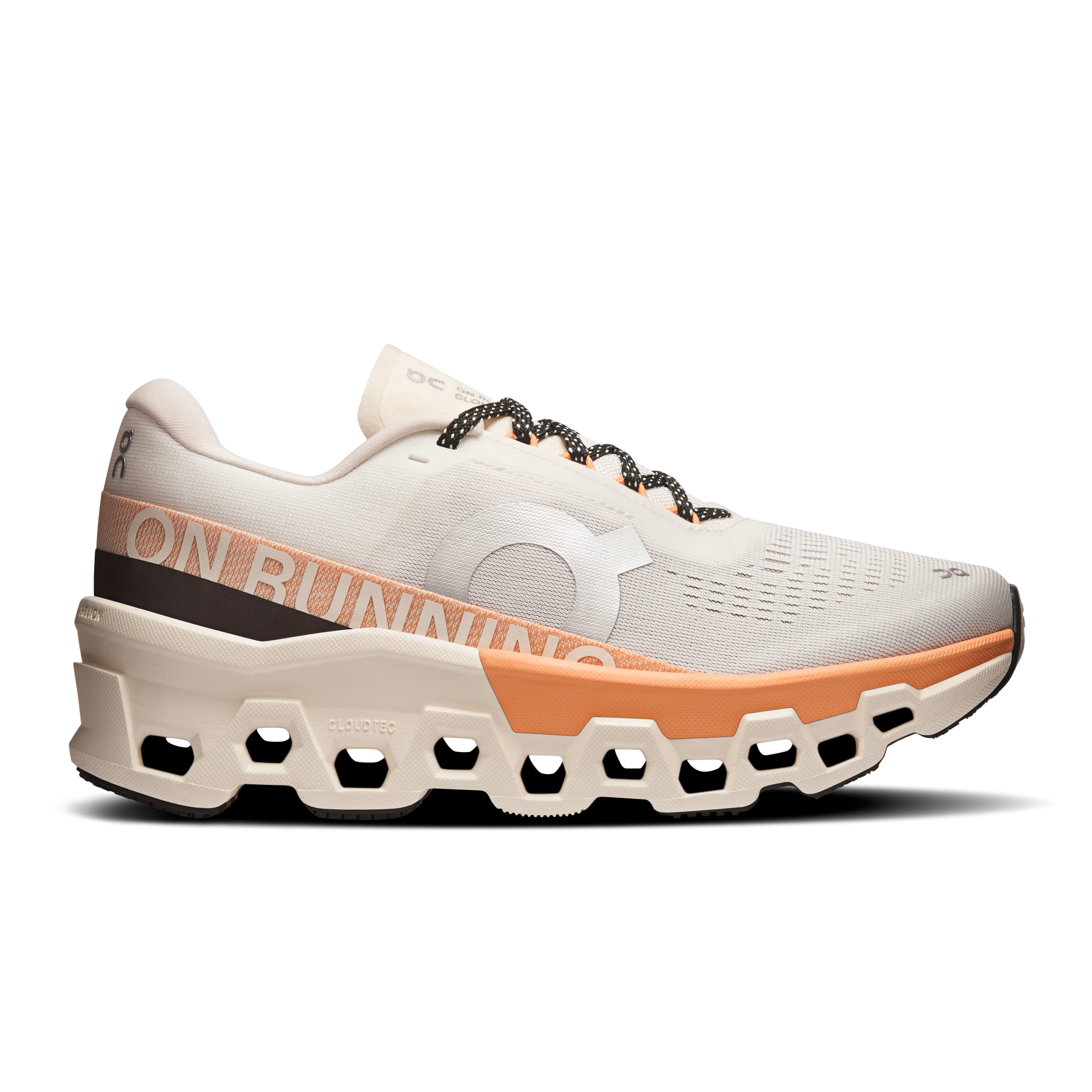 ON Women's Cloudmonster 2 - Ivory/Tangerine