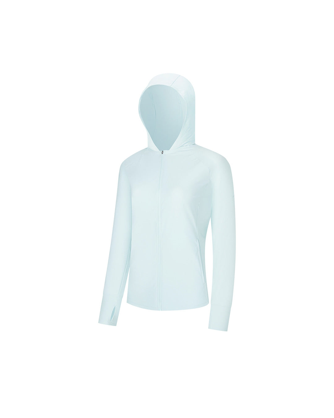 Xtep Women's Knitted Hooded Jacket - Nile Blue