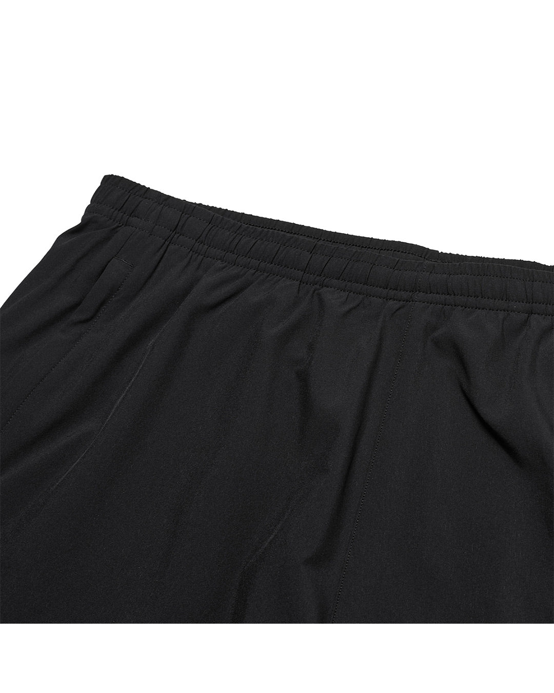 Xtep Men's Woven Shorts - Black01/Chartreuse Green