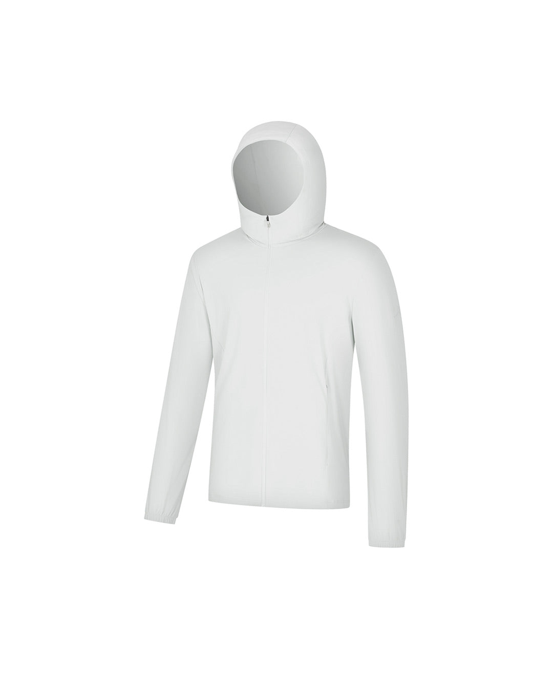 Xtep Men's Knitted Hooded Jacket - Grey66