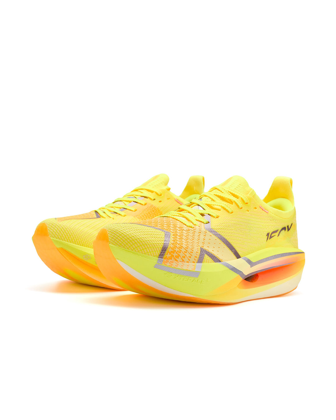 Xtep Women's 160X 8.0 PRO - Fluorescence Yellow/Classic White