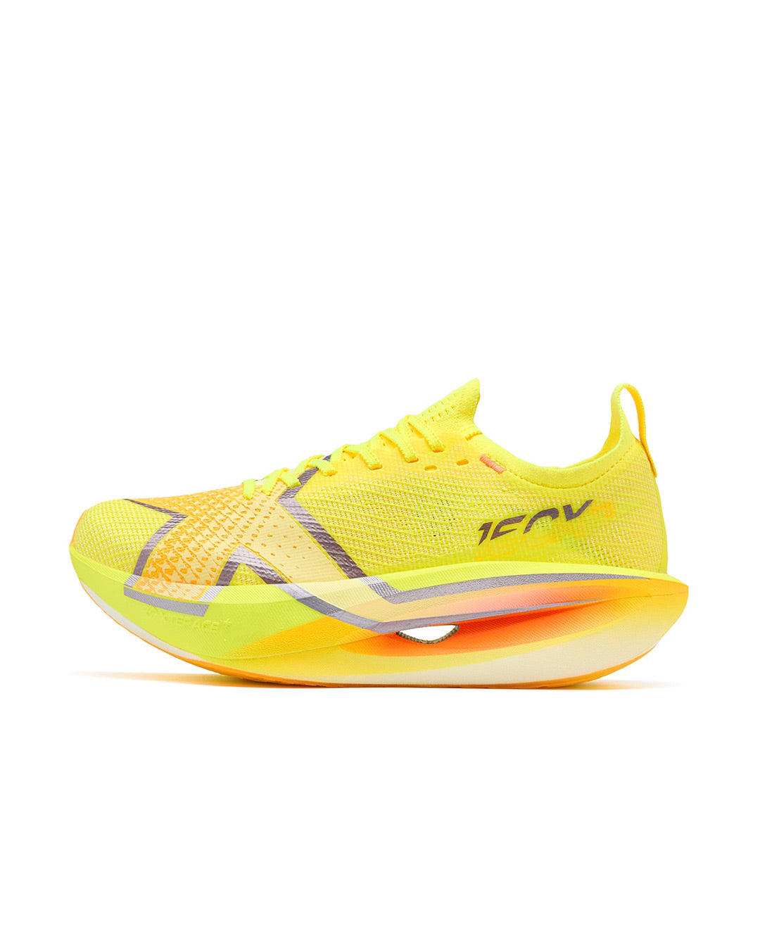 Xtep Women's 160X 8.0 PRO - Fluorescence Yellow/Classic White