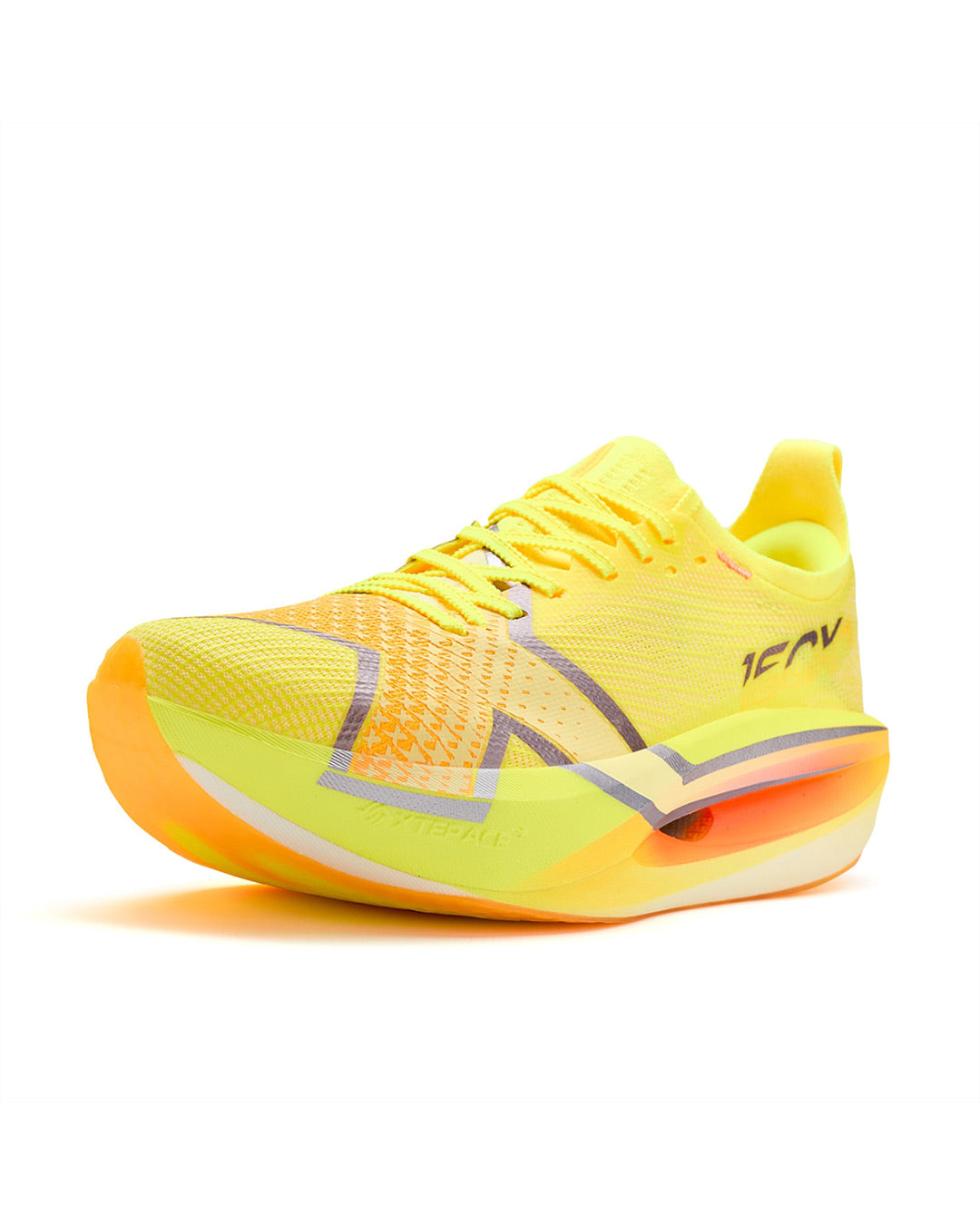 Xtep Women's 160X 8.0 PRO - Fluorescence Yellow/Classic White