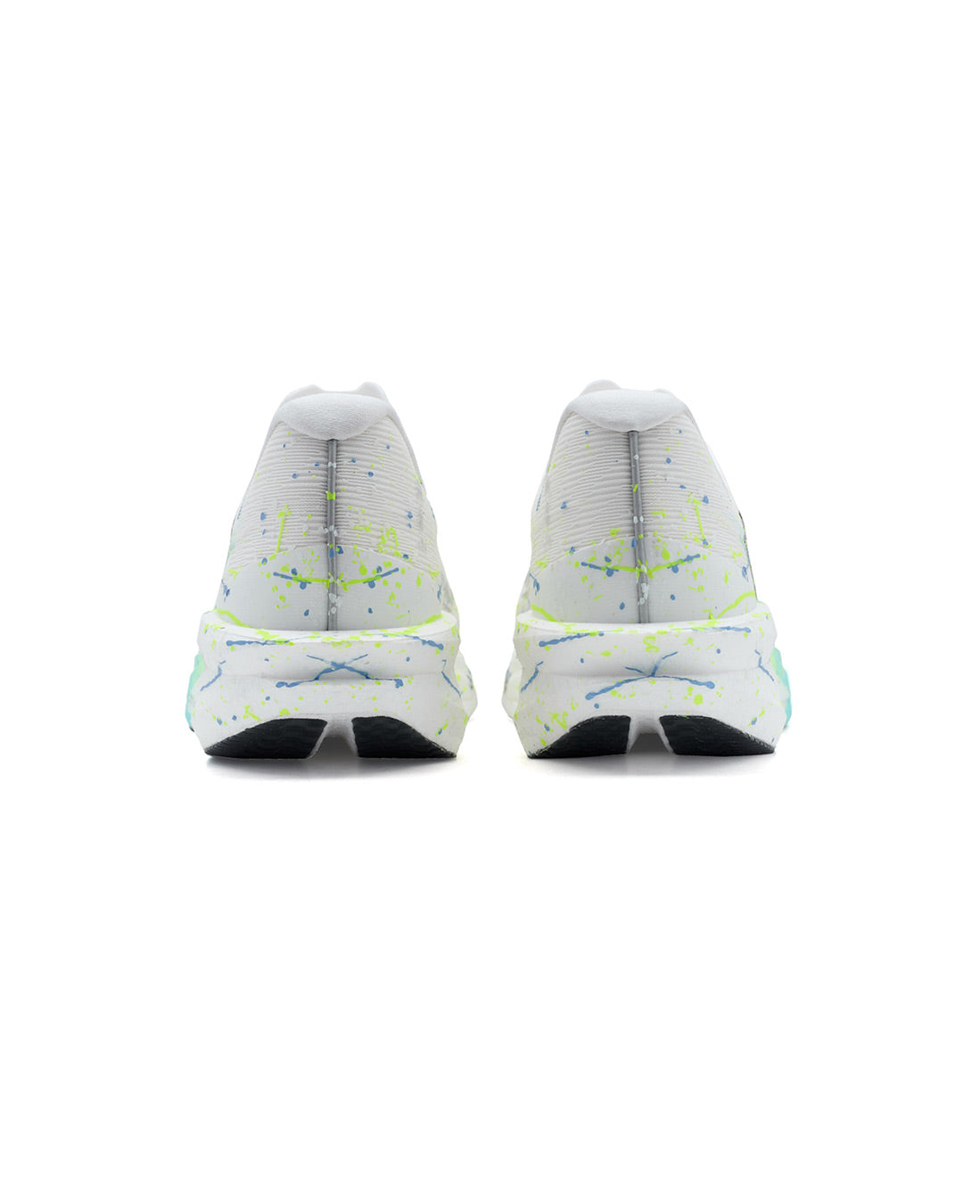Xtep Men's 260X 3.0 - Classic White/Pale Blue/Fluorescence Light Yellow Green