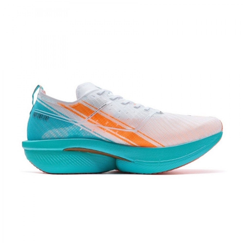 スパイク・シューズ Xtep 160X6.0PRO Xtep Men's 160X 6.0 PRO - White/Blue/Orange – Key Power Sports