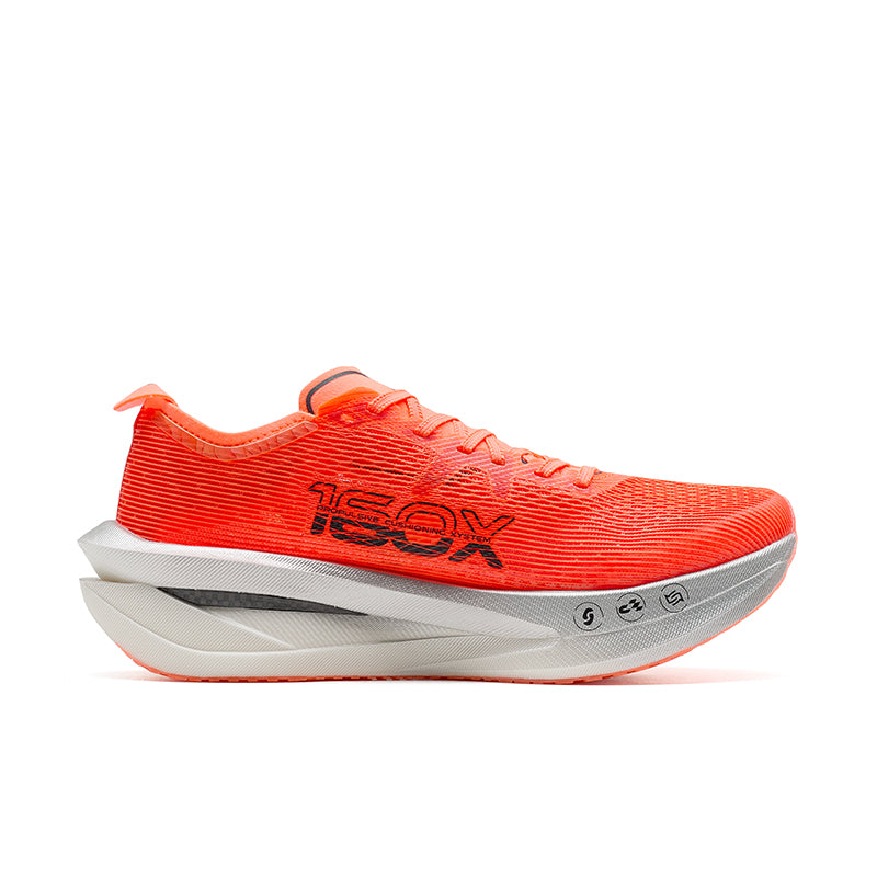 Xtep Women's 160X 7.0 - Super Orange/Black