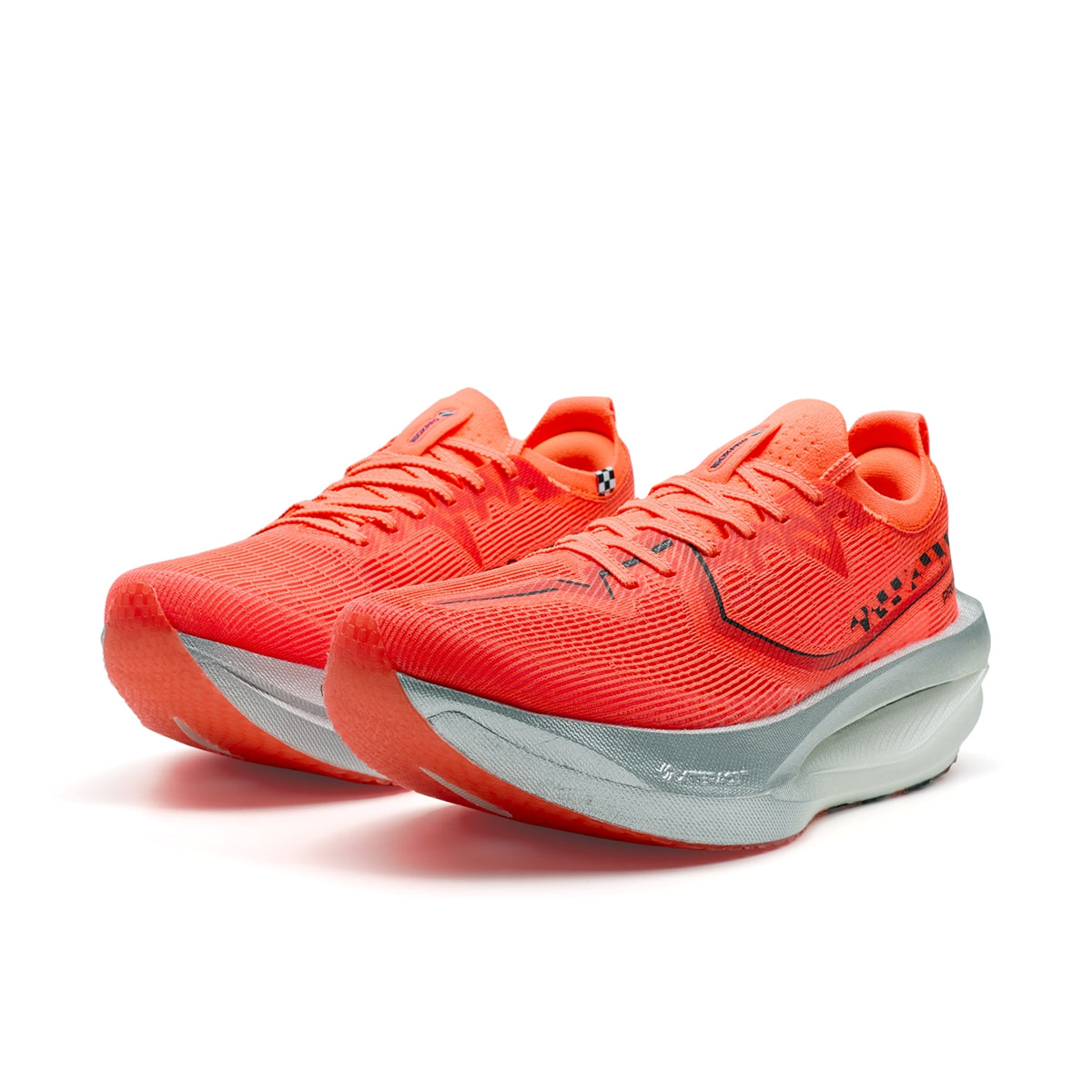Xtep Women's 160X 7.0 PRO - Super Orange/Black – Key Power Sports