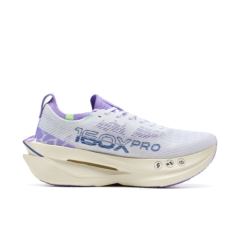 Xtep Women's 160X 7.0 PRO - Classic White/Secret Purple – Key