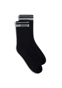 Lorna Jane Reflective Sport Crew Sock - Black